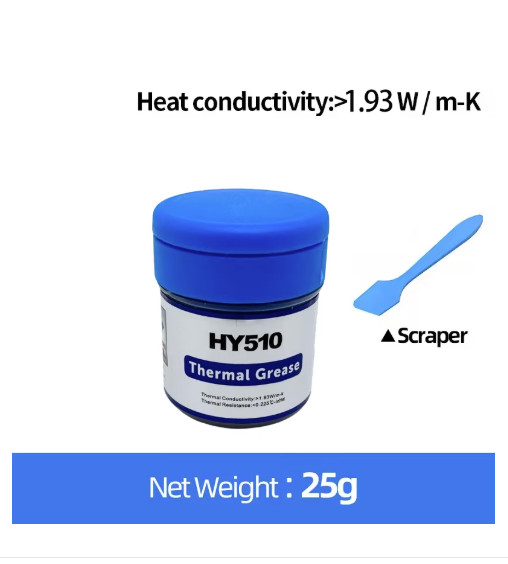25g Thermal Grease Paste CPU GPU Cooling Compound w/ Scraper