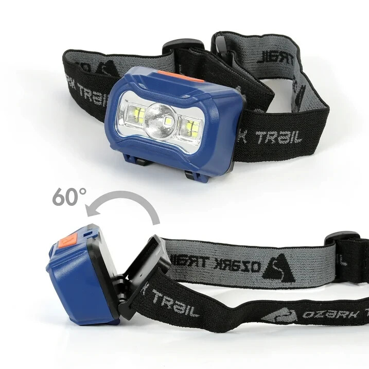 Ozark Trail 5-Piece LED Flashlight & Headlamp Combo