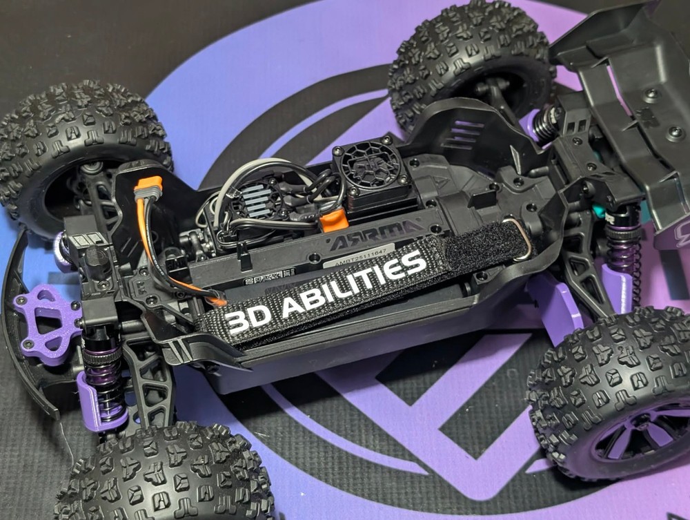 Battery Strap Mount - Compatible w/ Arrma Mini Kraton