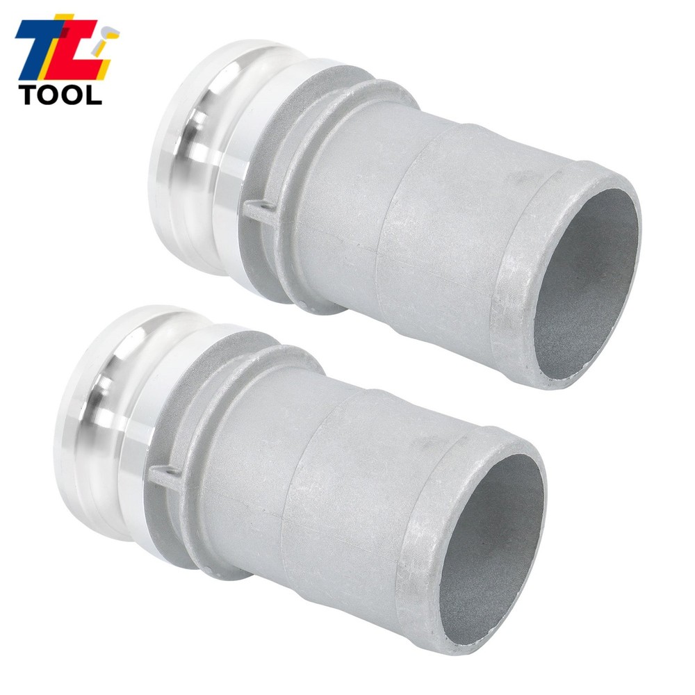 2 PCS 3" Camlock Type E Aluminum Coupling Kit Industrial Hose Link