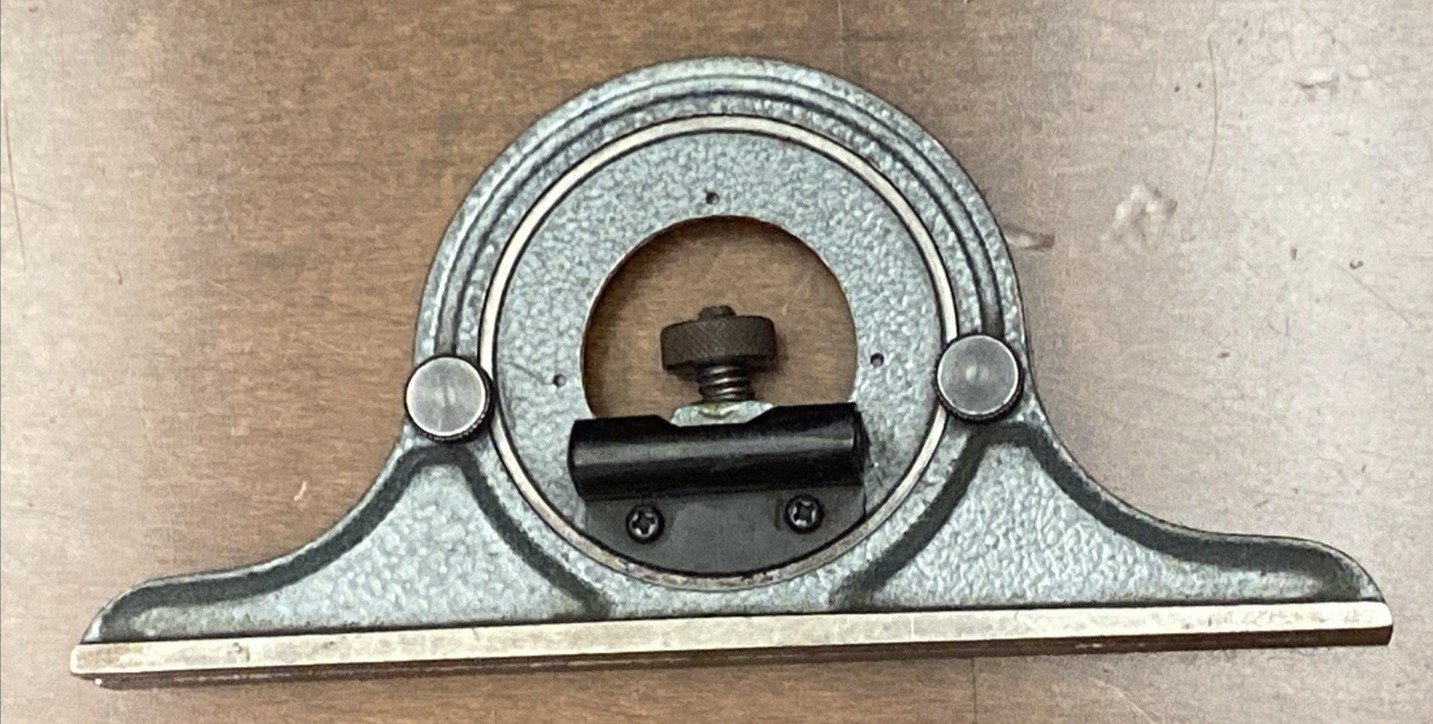 Mitutoyo 180-301 Combination Protractor Head Machinist Tool Made in Japan