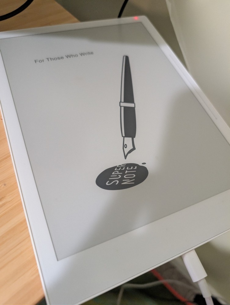 Supernote A5 X with Folio Case and aftermarket pen bundle
