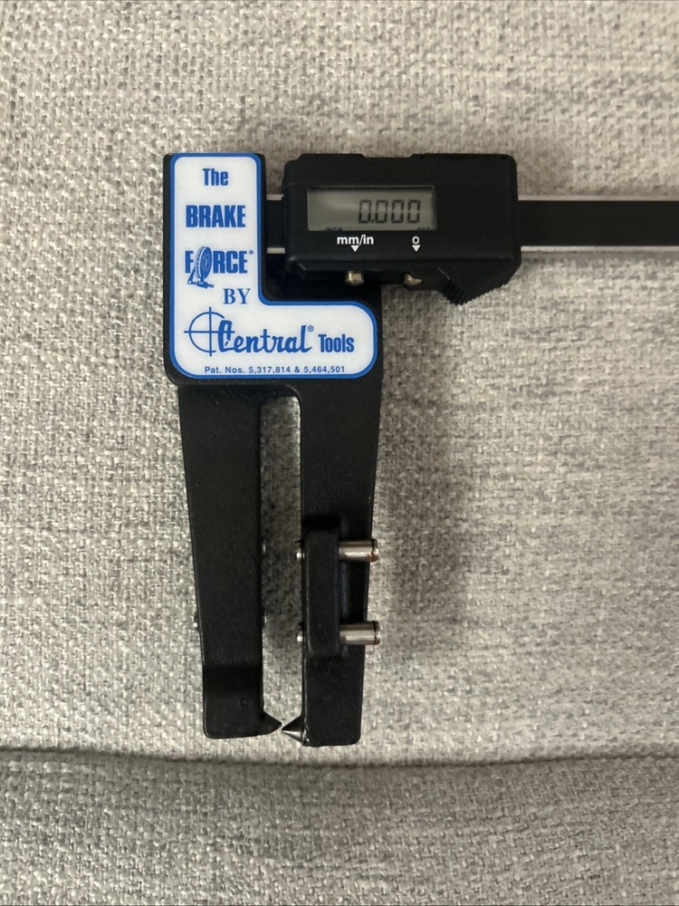 Central Tools Model 6469 Digital Brake Drum Gauge with Case