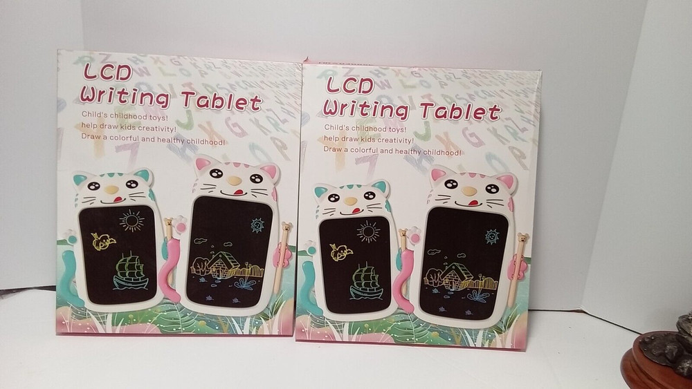 LCD WRITING TABLET FOR KIDS 2 PACK