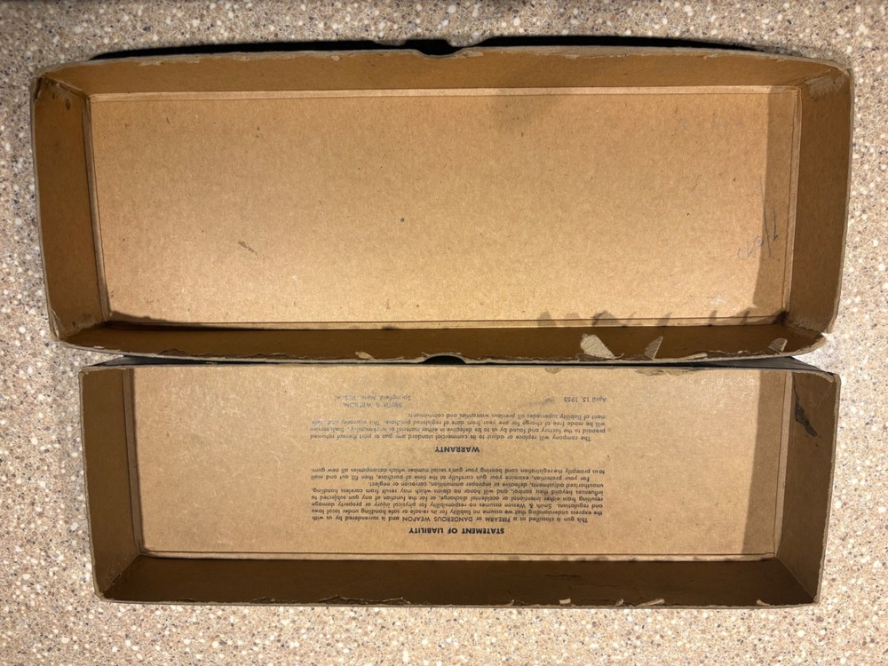 smith and wesson model 27 .357 box