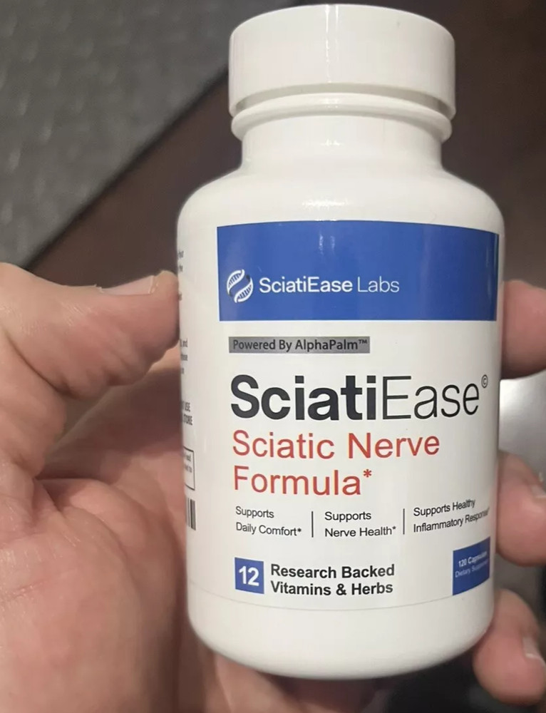 3 Pack SciatiEase Labs Sciati Ease Sciatic Nerve Formula 120 Cap NEW ! Exp 2027!