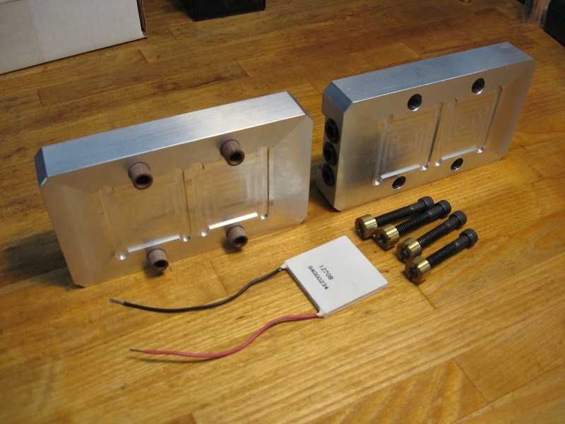 Lab Quality TEC Chip (Peltior Effect) Test Fixture