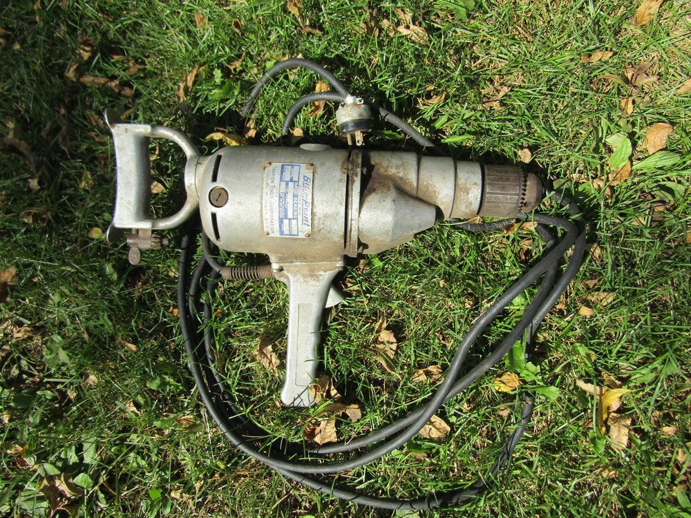 VINTAGE SNAP-ON BLUE POINT 5/5" ELECTRIC DRILL MODEL V20