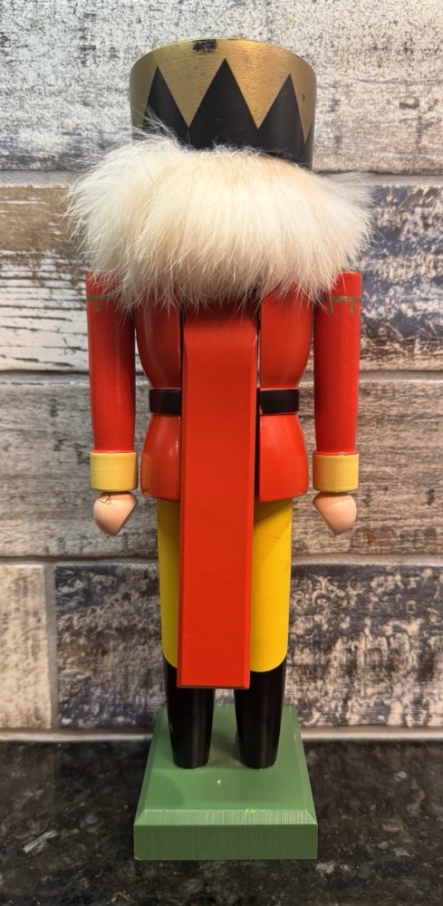 Nutcracker King Erzgebirge 8" Nutcracker Made in Germany Christmas