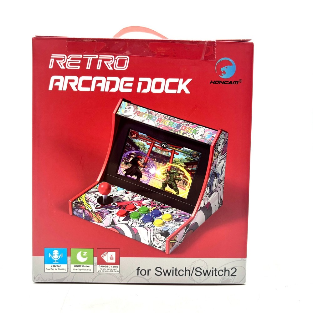HONCAM Retro Arcade Dock for Nintendo Switch and Switch 2