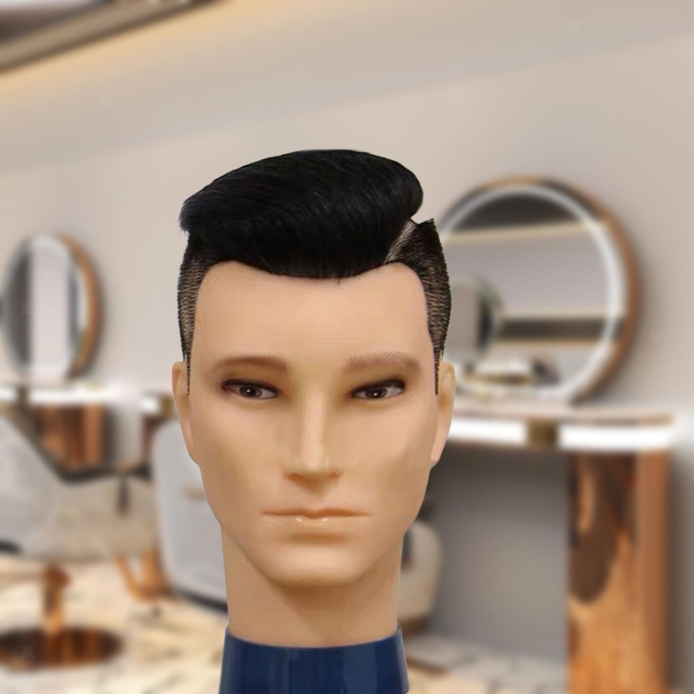 Male Bald Mannequin Head Hat Display Rack Training Head