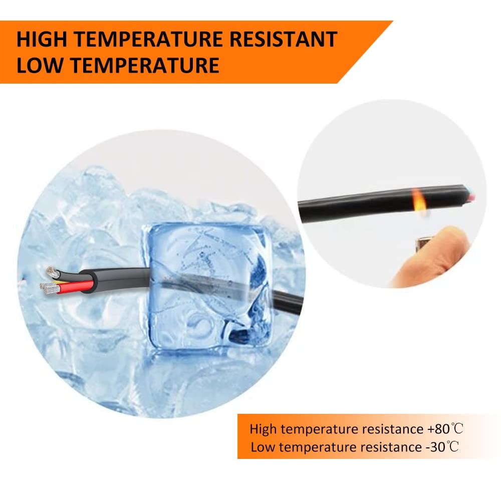 Electrical Wire 22 Gauge 3 Conductor 50FT New