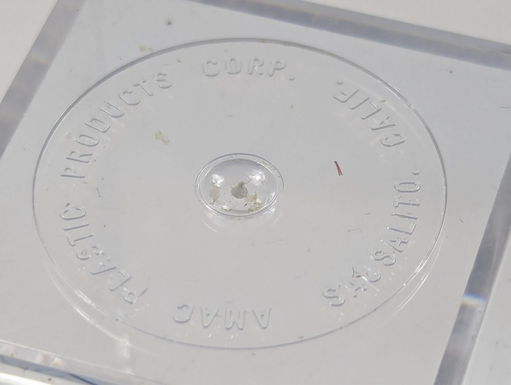 Plastic Storage Display Cube - 3⅜” x 1 ½” x 1 ½” – AMAC Plastic Products Corp