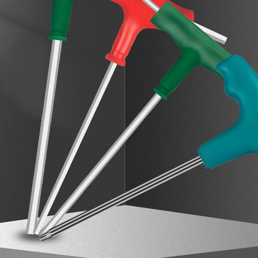 Hexagonal Wrench with T Shaped Design for Loading and Unloading Tasks