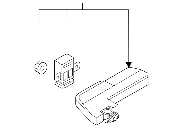 Genuine Audi Control Module 4M6-915-459-D