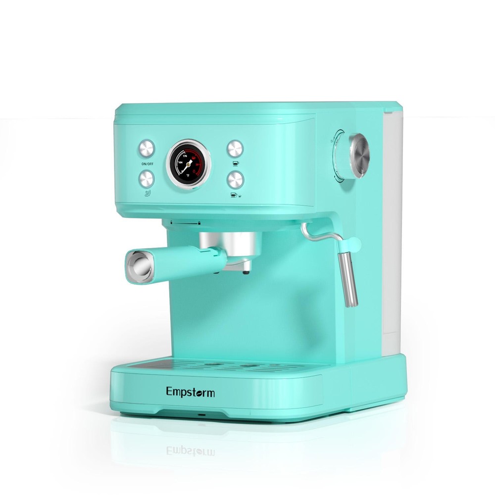 20 Bar Blue Empstorm Espresso Grinding Integrated Semi-automatic Coffee Machine