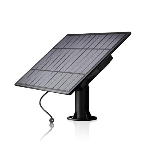 Replacement Solar Panel - Compatible with Solar Powered Outdoor 2600mAh