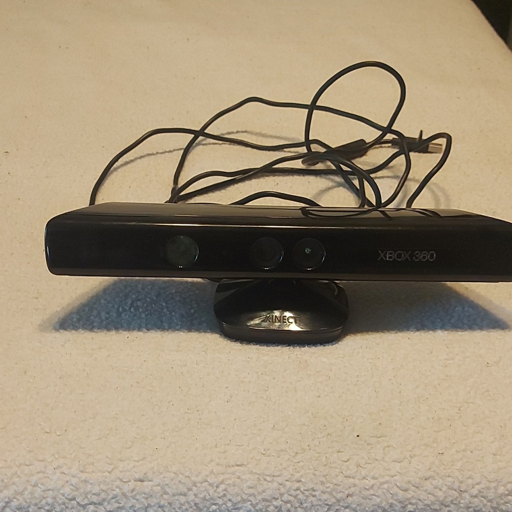 Microsoft Xbox 360 Kinect Motion Sensor Camera Black Wired