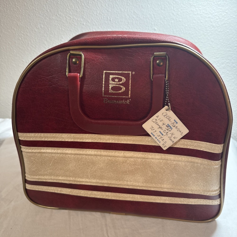 Brunswick Bowling Ball Bag Vintage