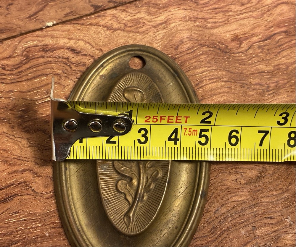 Antique Brass Drawer Pull ,Hepplewhite style,part only#AC