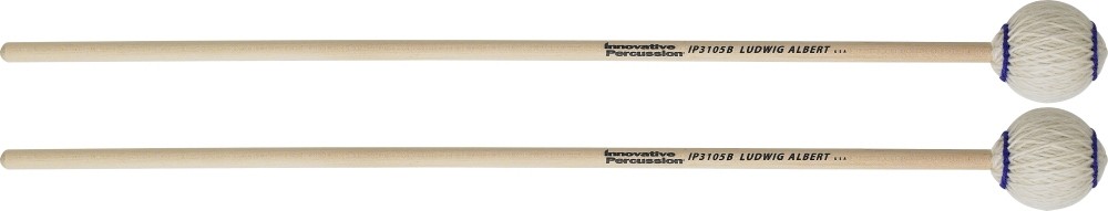 Innovative Percussion Ludwig Albert Series Birch Marimba Mallets Medium Birch