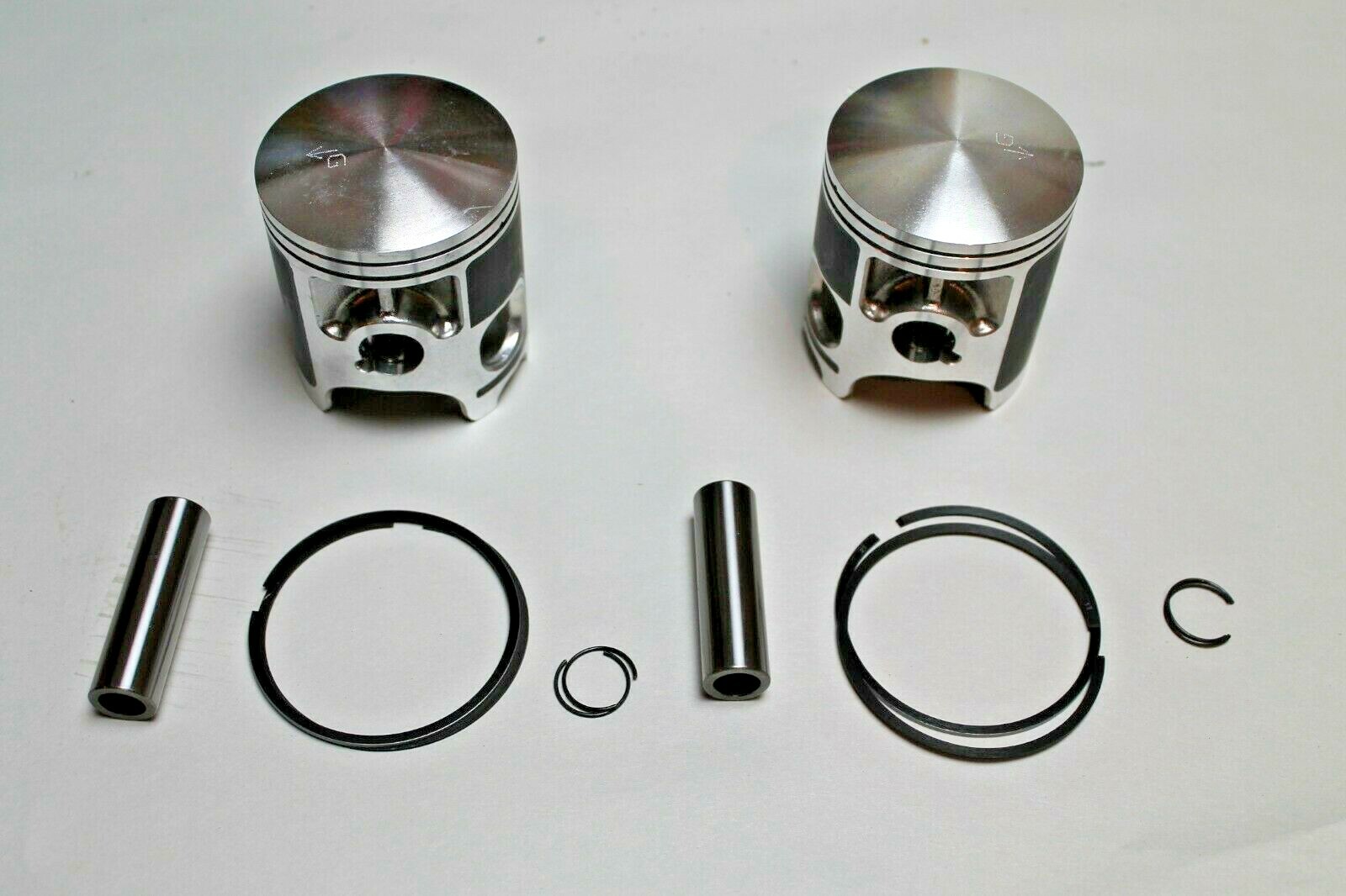 Kveldwulf Yamaha RD350 Top End Rebuild Kit Cylinder Pistons Rings 73 74 75