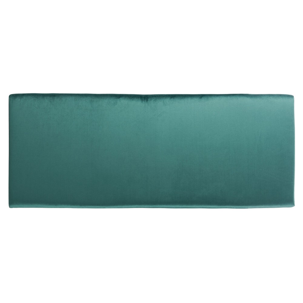 SAFAVIEH Juliet Rectangular Bench | Emerald / Gold |