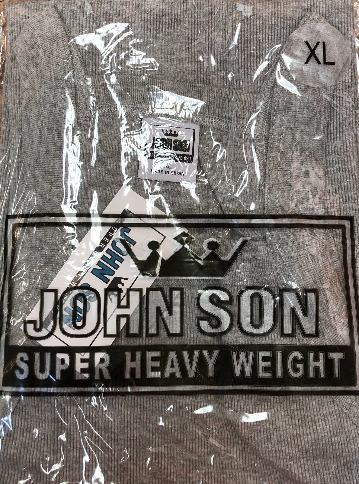 Men's G-unit Tank Top [JOHN SON] Muscle Square Cut Super Heavy Weight [ Single ]