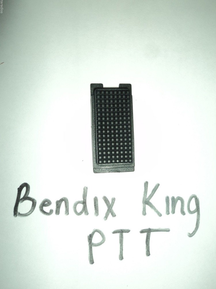 Replacement RUBBER PTT BUTTON Bendix King BK Radio DPH GPH EPH LPH Command