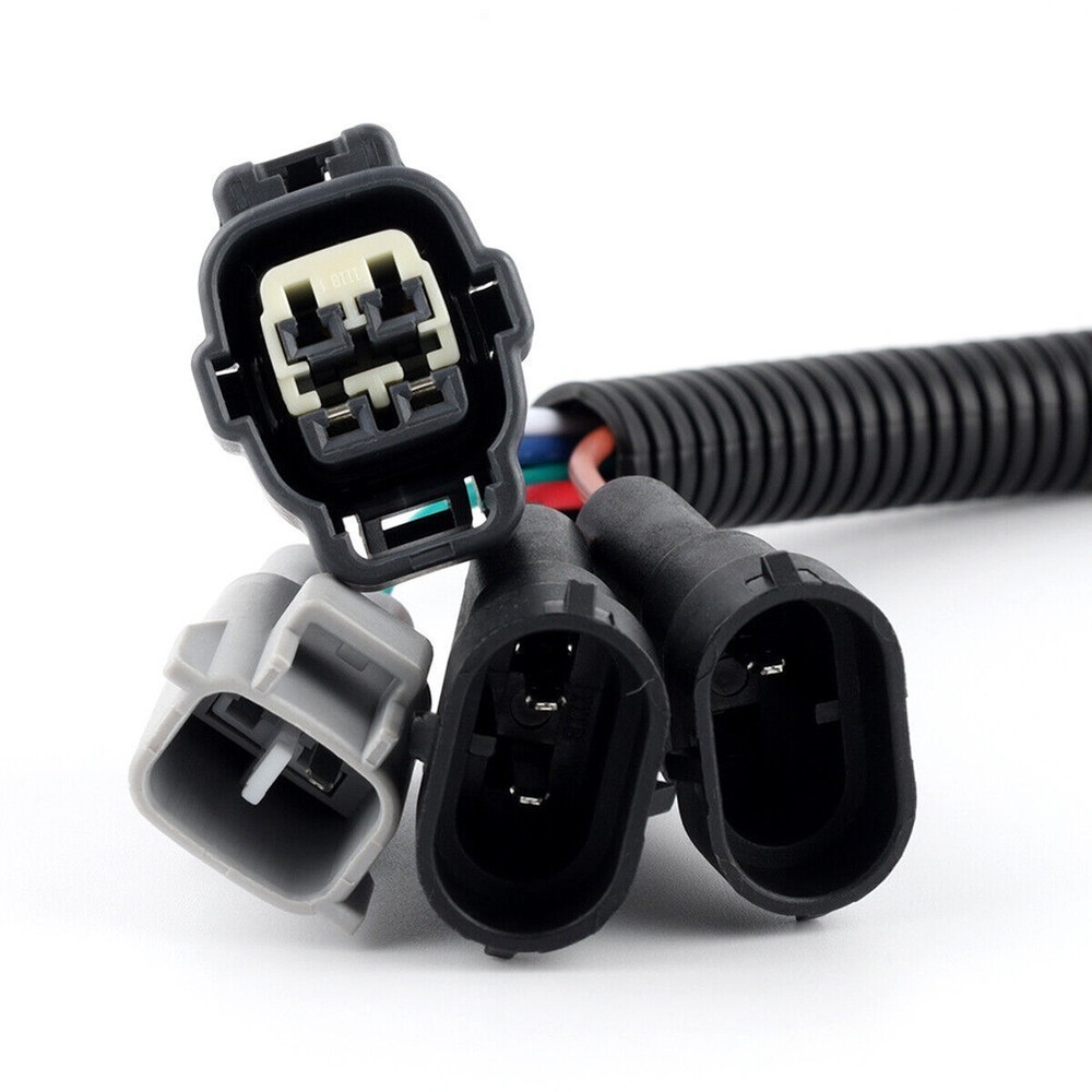 Stable Brightness No Flickering LED Headlight Conversion Connector Adapter Set