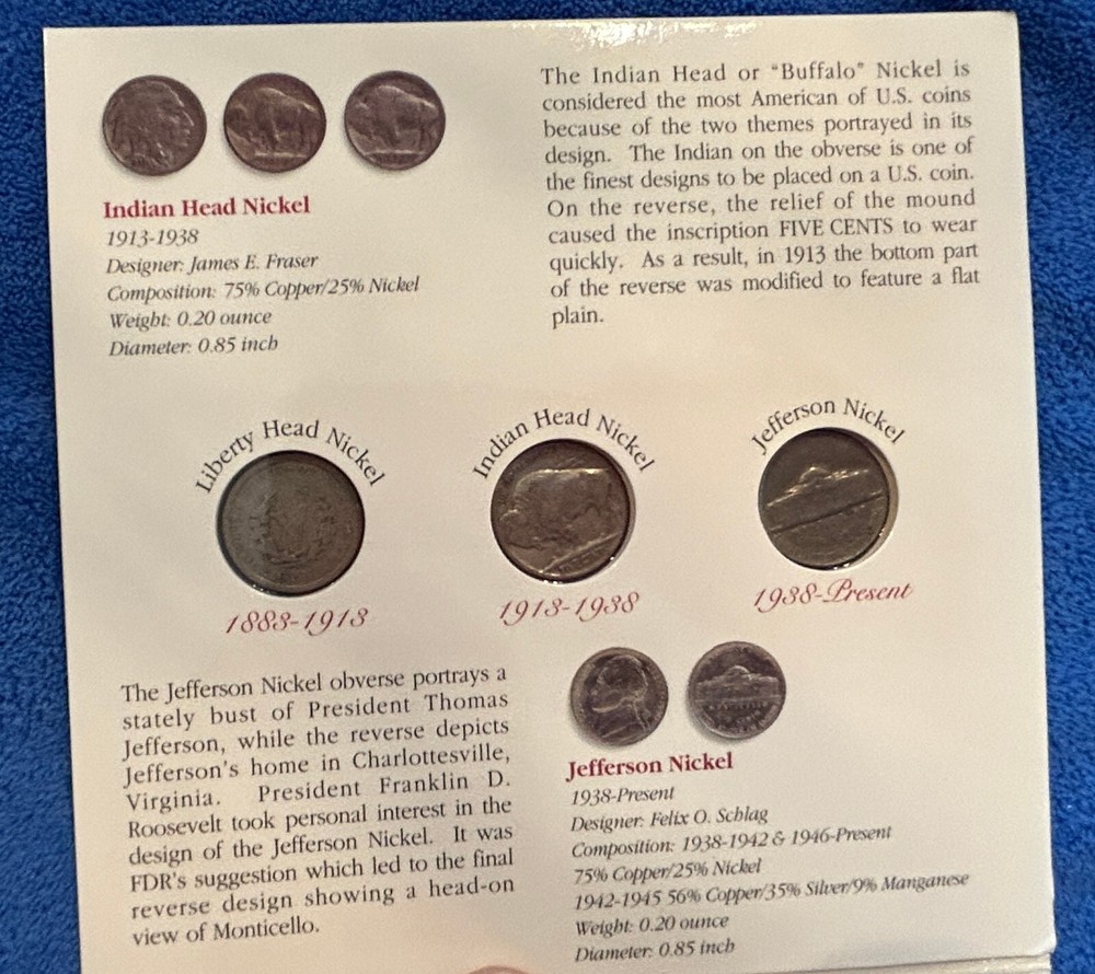 US Cent & Nickel Collector's Sets