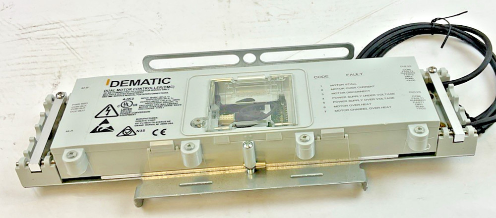 DEMATIC K0419-07AAA DUAL MOTOR CONTROLLER REV.AH 48VDC