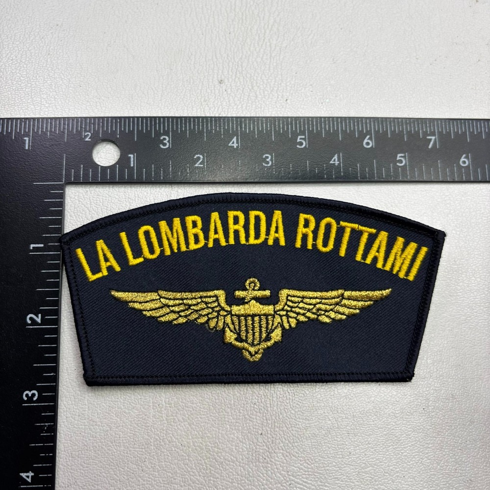 LA LOMBARDA ROTTAMI Hat Cap Patch 50Z0