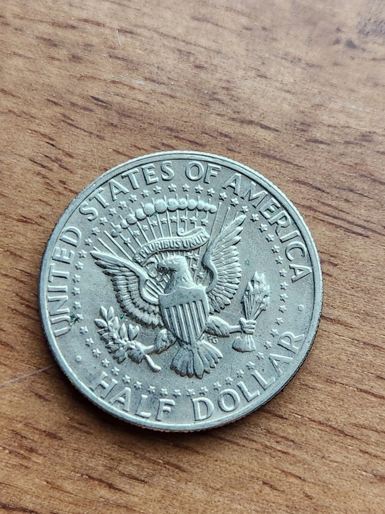 1971-D Clad Kennedy Half Dollar