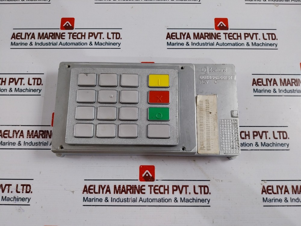 Dewhurst 004450-661848 NCR EPP ATM Machine Keyboard Rev C