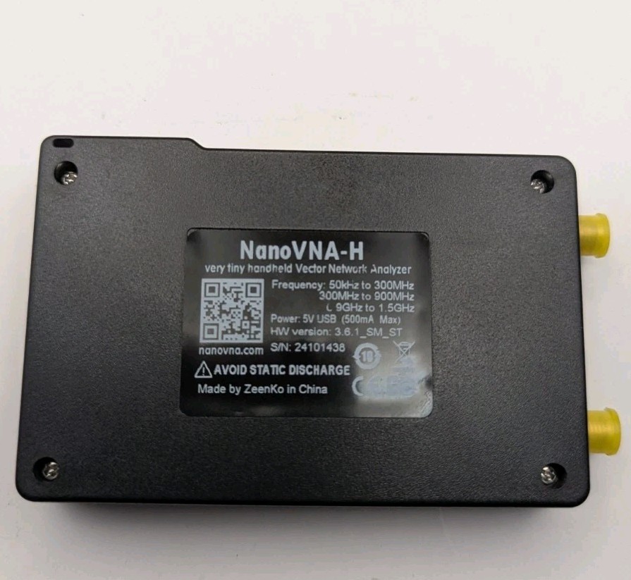 NanoVNA 4" Screen Handheld Vector Network Analyzer