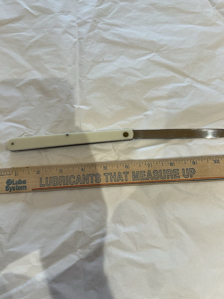 Fruit Melon Tester Folding Knife USA-- Abbott Labs