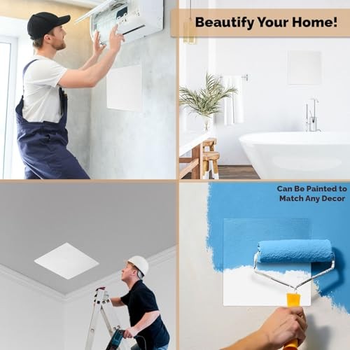 Spring Access Panel 12x12 Inch for Ceiling & Drywall, Heavy-Duty 1 Pack