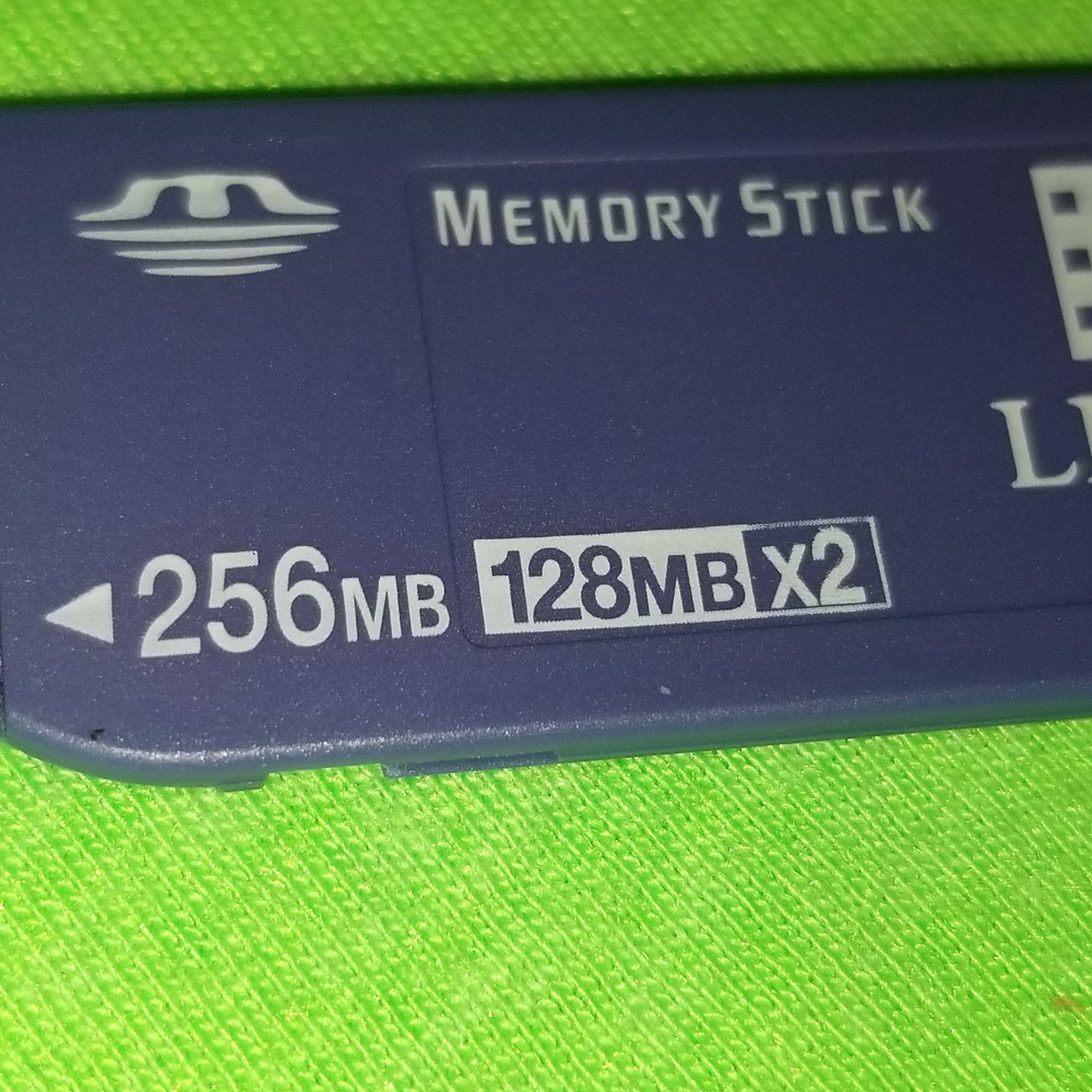 Lexar Media Memory Stick 256MB Camera Card 128mb Select Switch