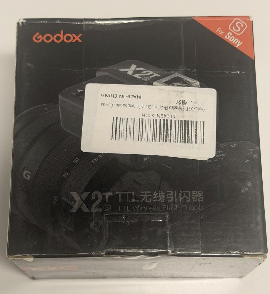 Godox X2T-S TTL Wireless Flash Trigger for Sony 2.4G Bluetooth Transmitter