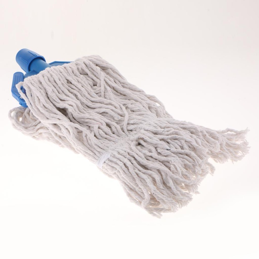Cotton Mop Head Holder Clip Bracket Socket Mop Head Replacement Connector Blue