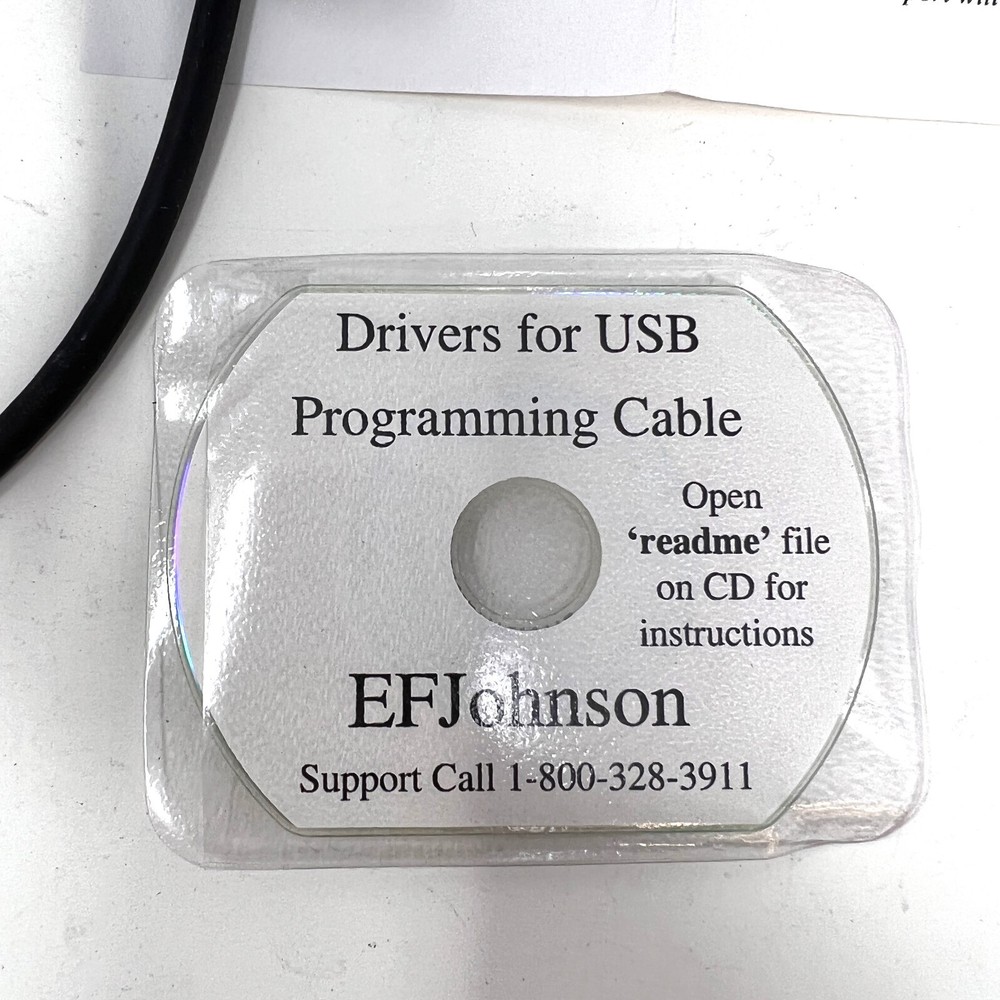 EF Johnson 023-5100-970 USB Programming Cable for 5100 Series Portable Radios
