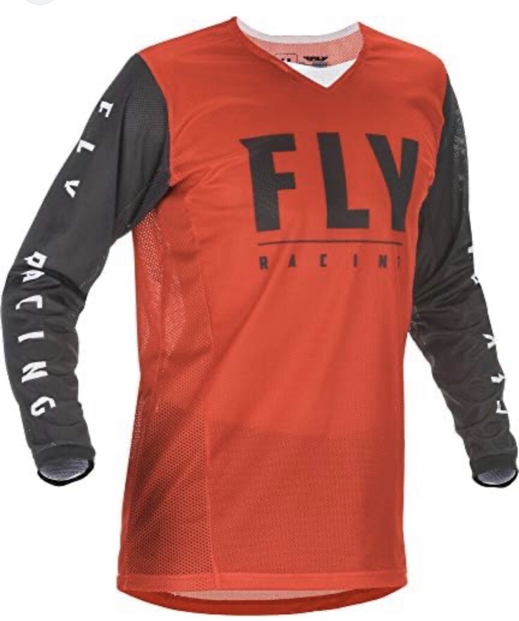 FLY Kinetic Mesh - Red/Black (Large)