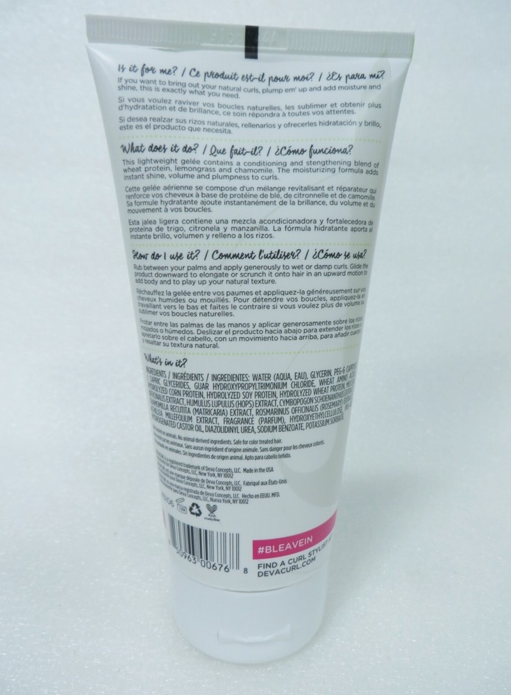 DEVACURL B'LEAVE IN MIRACLE CURL PLUMPER 6 OZ