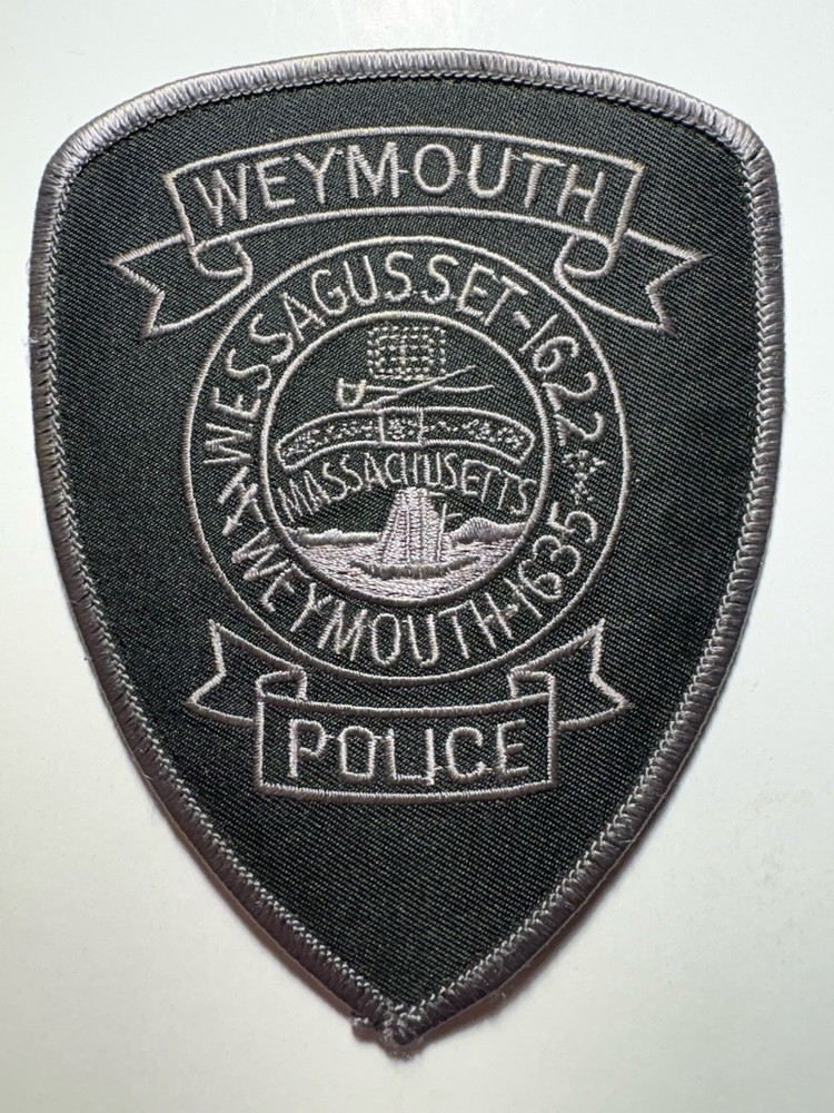 Weymouth Massachusetts Police Patch