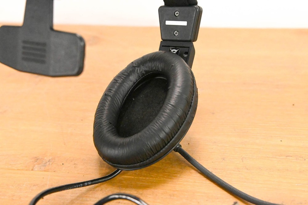 Clear-Com CC-15-MD4 Single-Ear Intercom Headset with Mini DIN Connector CG01YL3