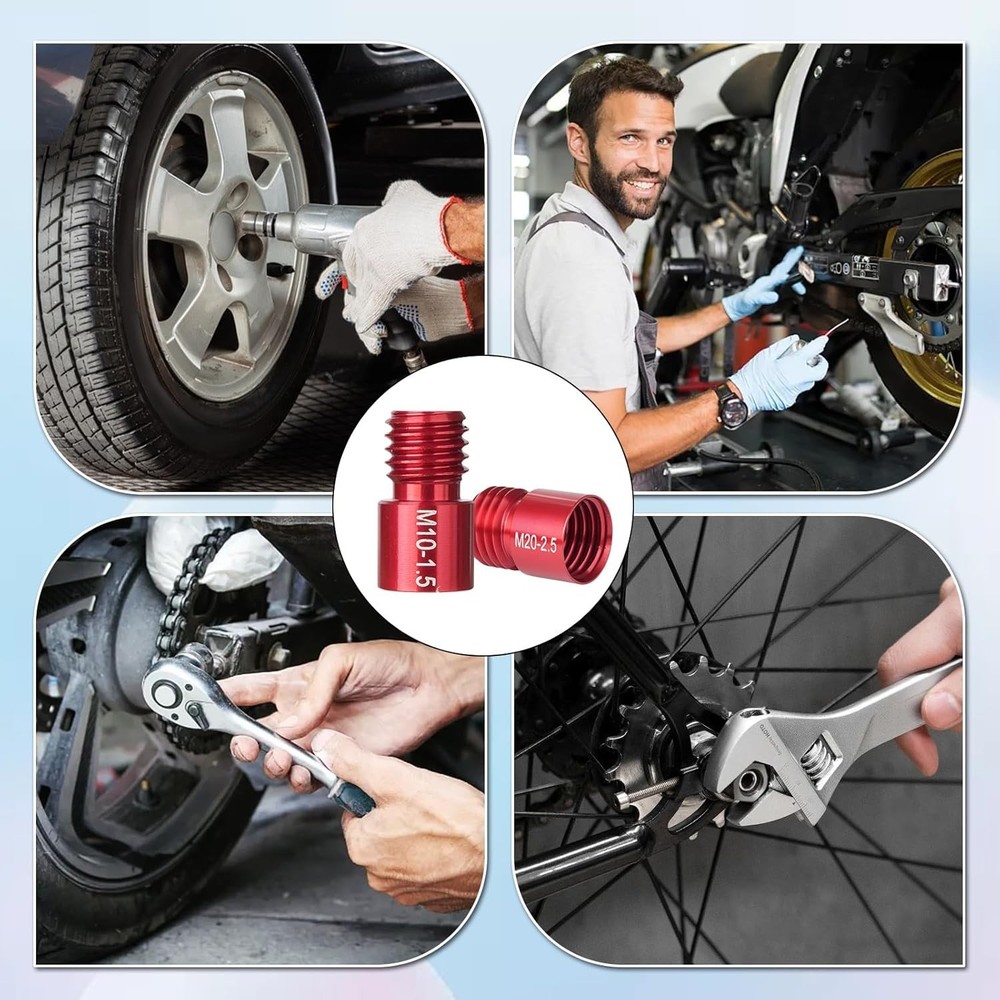 44pcs Inch & Metric Set Nut & Bolt Thread Checker Identifier Thread Gauges Box