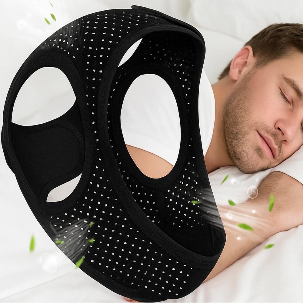 Adjustable Anti-Snoring Chin Strap