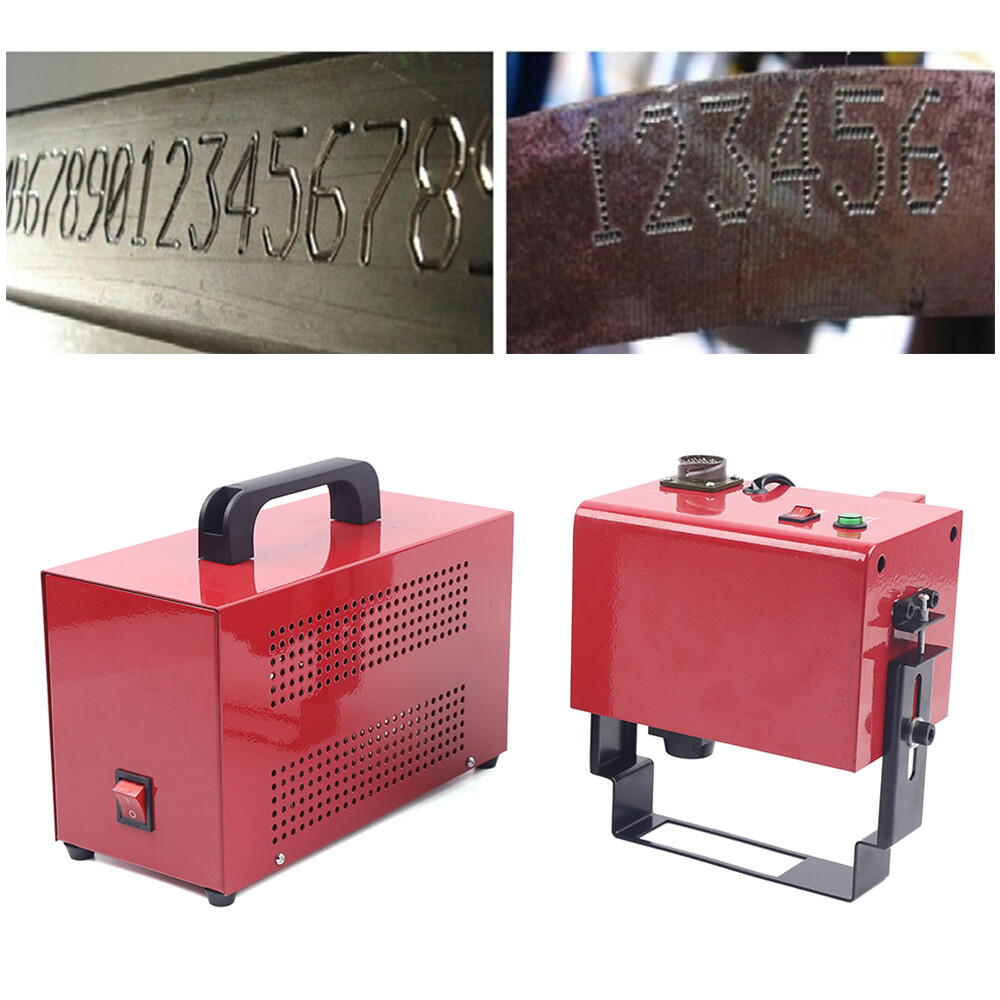 Pneumatic Dot Peen Marking Machine VIN Code Number Engraving Embossing Stamping
