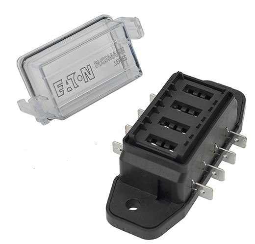 4 Position ATC/ATO Compact Fuse Panel (1 per pack)